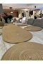 Jute, Wicker Color American Service, 6Supla 1 Runner, 1 Bread Basket, Plate Mat, Supla Set - 4