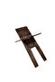 Hand Carved Wooden Antique Folding Chair - 4