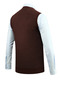 Men's V-Neck Burgundy Sweater Patterned Steel Knit Regular Fit - 5201H - 4