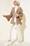 Women's Mink Bat Sleeve Oversize Knit Cardigan - 4