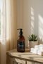 Amber Glass Bottle 500ml with Pump Head Black Label Daily Life Collection Hand Lotion Bottle - 5