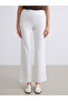 Two Mt Shop Quality Lcw Vision Beige Interlock Plain Standard & Regular Women's Sweatpants - 2