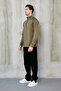 Men's Half-Zip Basic Sweatshirt - 7