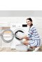 Shower Cabin Bath Mat with Suction Cups for Bath and Shower, Bathtub Mat 54X54Cma-149 - 4
