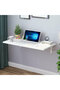 Wall-Mounted Folding Table & Desk – Black Finish 120x60 cm Space-Saving Design - 2