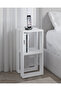 End Table for Living Room & Bedroom – 30×30×55 cm Modern Side Table - 2
