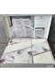 Double Bedding Set 100% Cotton Satin Set of 6 - 2