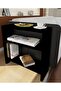 Side Table, End Table & Sofa Table – Black Finish Engineered Wood Design
