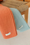 Set of 2 100% Organic Cotton Muslin Blankets (Ni̇l, Tarçin 2 Pieces 75X85 cm) - 4