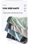 4-Pack Men's Boxers 95% Cotton Breathable Anti-Sweat Glad and Comfortable Boxer - 4