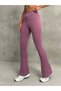 Women's Winter Fleece-Lined High-Waist Shaping Flared Leggings - 5