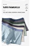 4-Pack Men's Boxers 95% Cotton Breathable Anti-Sweat Glad and Comfortable Boxer - 2