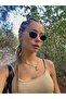 Sunglasses Unisex Uv400 Protected Popular Imported Model New Season Glasses with Case and Cloth Gift - 2