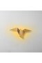 Bird Figure Modern Led Sconce Shiny Gold, Ambience Single Wall Led Lighting 3000K Yellow Light - 4