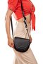 Black Women's Crossbody Bag Im455-4 - 2