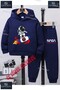 Children's Unisex Printed Hoodie and Sweatpants Set with the Text: "Astronaut on a Satellite Shuttle".