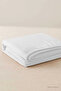 Double Plain Combed Cotton 100% Cotton Fitted Sheet 180X200 Newsheet White - 4