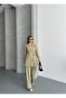 Premium Tie-Up Lace-Up Detailed Blazer-Palazzo Pants 2-Piece Set - 6