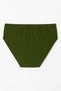 7 Pieces of 100% Cotton Khaki Green Men's Briefs – Breathable, Comfortable Fit - 6