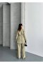 Premium Tie-Up Lace-Up Detailed Blazer-Palazzo Pants 2-Piece Set - 7