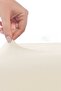 Single Flat Combed Cotton 100% Cotton Fitted Sheet 100X200 cm Newsheet Ecru - 3