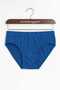 10 Pieces 100% Cotton Cobalt Blue Men's Briefs – Breathable, Comfortable Fit - 3