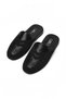 Men's Black Poly Sole Nubuck Printed Dowry House Slippers Q3L7K0Ck - 2