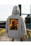 Palestine Design Back Printed, High Quality Unisex Oversize Hoodie - 3