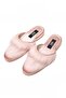 Women's Powder Feather Heelless Lelin Dowry House Slippers Q2L4K5Ck - 2