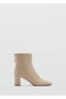 Blunt Toe Block Short Boots - 2