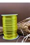Flashing Rope Neon Yellow Color (Rat Tail) 2 mm 10 Meters Jewelry Bracelet Rope - 3