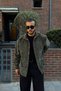 Yotau Men's Oversize Fit Corduroy Long Sleeve Shirt Jacket - 4