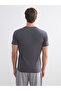 Mg Trend'En Gray Crew Neck Short Sleeve Men's Undershirt - 4