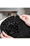 Black Heat Resistant Washable Silicone Oven and Airfryer Round Model Baking Mat 23 - 3