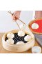 Black Heat Resistant Washable Silicone Oven and Airfryer Round Model Baking Mat 23 - 2