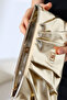 Gold Women's Chain Strap Portfolio Evening Bag Shiny Shoulder and Hand Bag for Invitations - 8