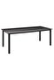 9 Piece Garden Dining Set Black and Brown - 8