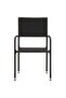 7 Piece Outdoor Dining Set Poly Rattan Black - 4