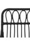 3 Piece Garden Dining Set Black Poly Rattan - 5