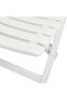 3 Piece Folding Bistro Set Plastic White - 4