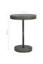 5 Piece Garden Bar Set with Cushions Poly Rattan Grey - 7