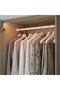 ÖVERSIDAN LED wardrobe lighting strip with sensor, dimmable grey-beige, 71 cm - 2