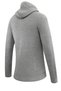 Men's Hooded Zippered Knitwear Gray Cardigan Thessaloniki Knit Pocketed Classic Fit - 5249K - 7