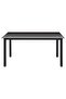 7 Piece Garden Dining Set Black - 2