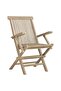 7 Piece Garden Dining Set Grey Solid Wood Teak - 4