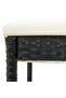 Garden Bar Set | Black | Solid Acacia wood | Three-piece set - 8