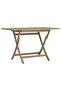 7 Piece Garden Dining Set Grey Solid Wood Teak - 6