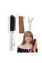 USB Cordless Hair Straightener Brush, Ceramic Travel Portable Curling Iron Comb