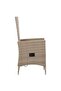 7 Piece Garden Dining Set Poly Rattan Beige - 5