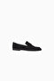 Arrow Suede Handmade, Elegant Penny Detailed Slip-On Loafer